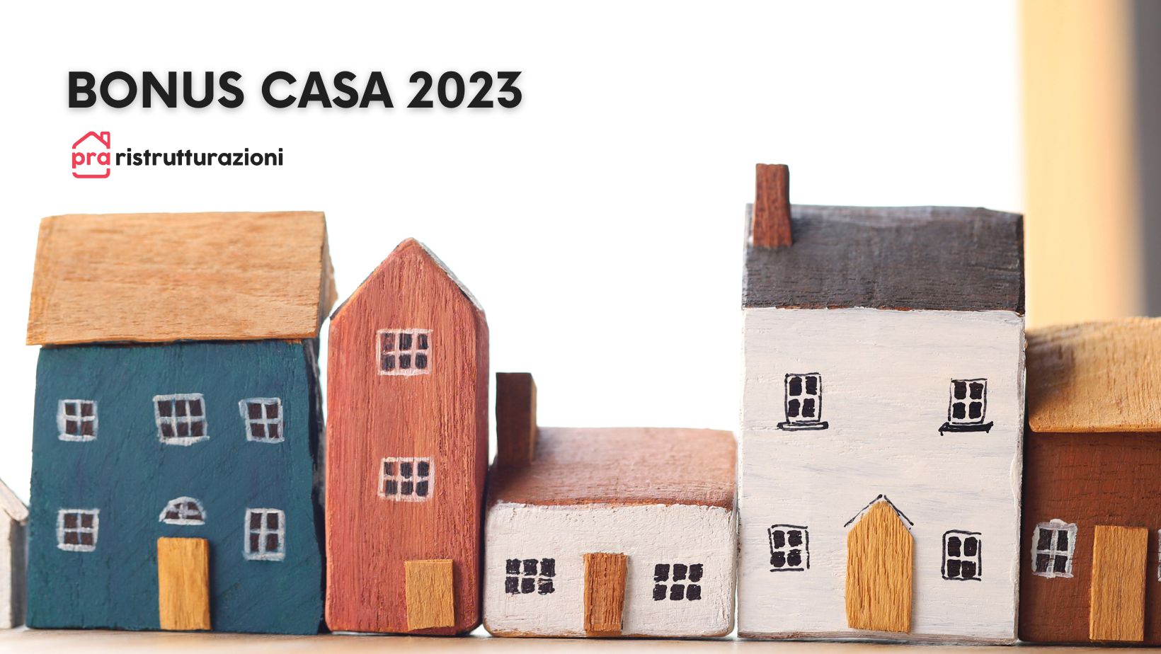 BONUS RISTRUTTURAZIONI 2023