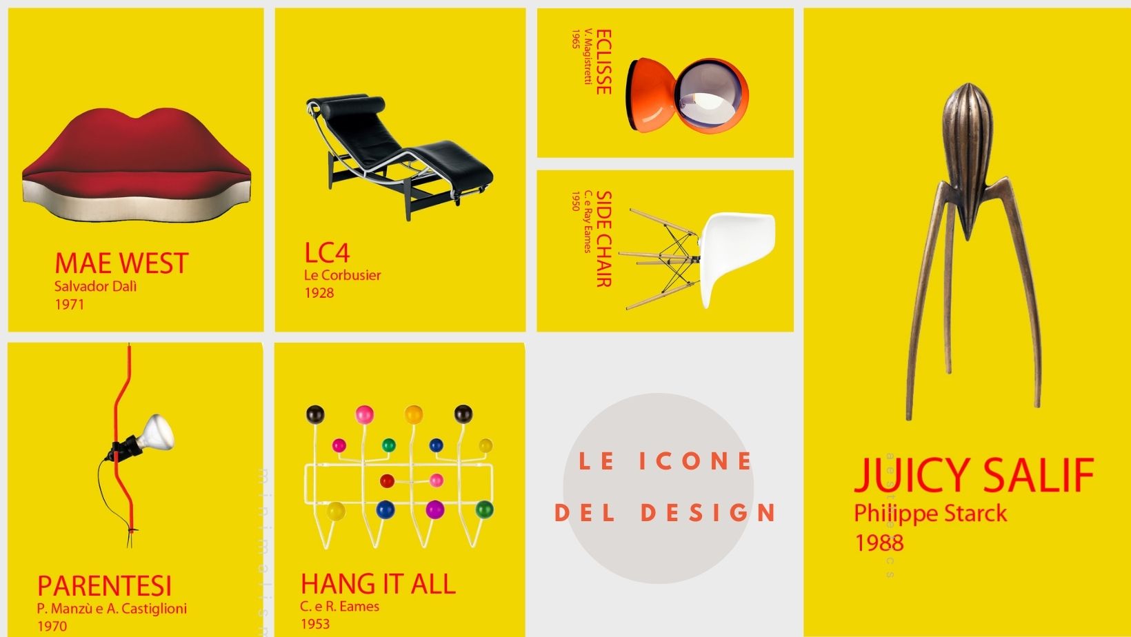 le icone del design PRA RISTRUTTURAZIONI